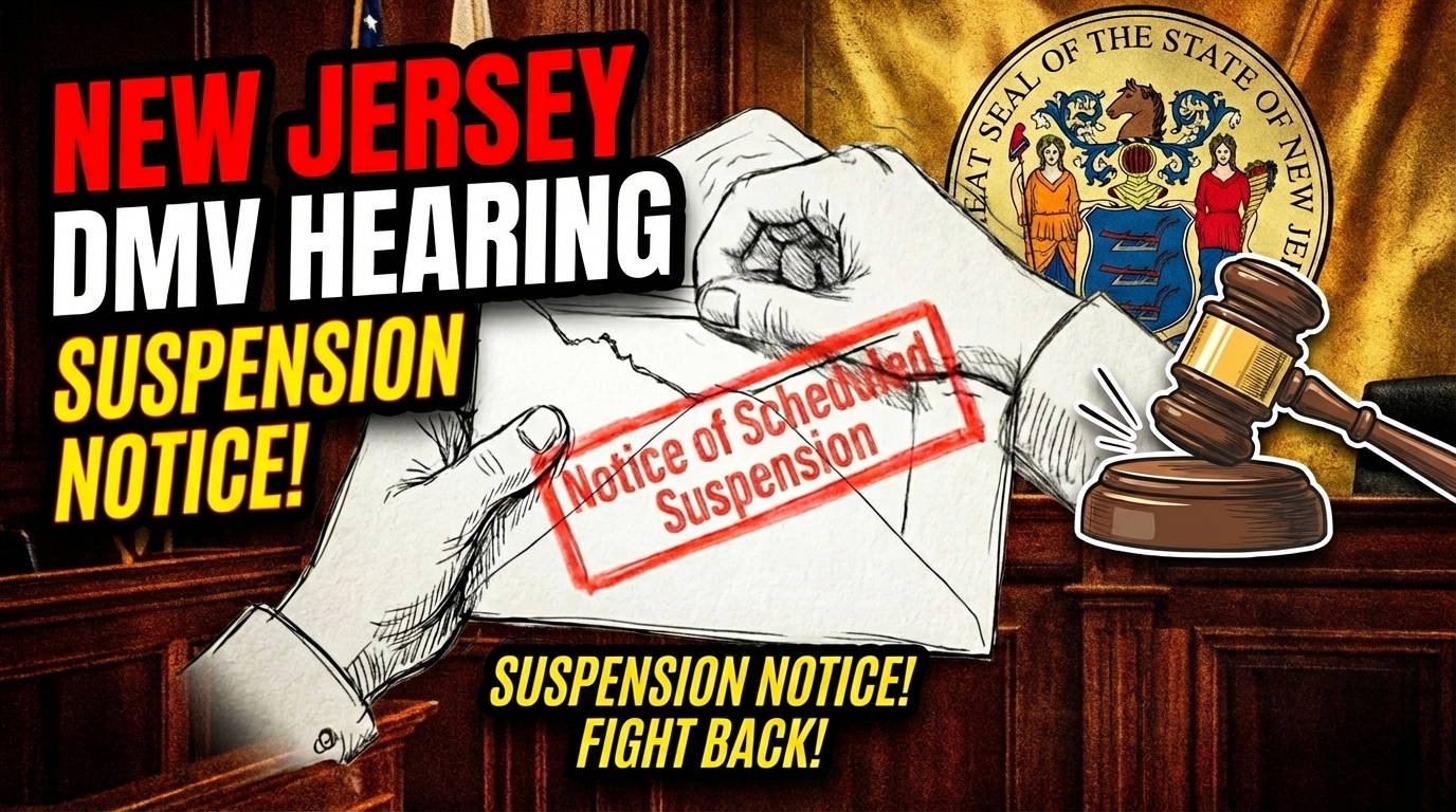 Watch: New Jersey DMV Hearing Explained - How to Fight a License Suspension